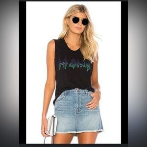 Daydreamer by Revolve Def Leppard 80s rock sleeveless t shirt